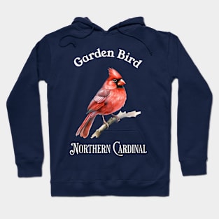 Garden Bird Northern Cardinal Hoodie